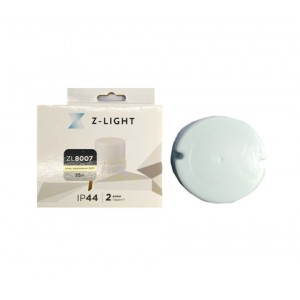Z-LIGHT Датчик освещенности ZL 8007 белый (день-ночь)  25А