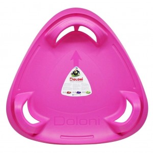 Санки-льодянка дитячі 63.7 см Doloni Toys 06551 рожевий