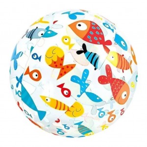 Надувний м'яч Рибки Intex 59040 ПВХ 51 см різнобарвний