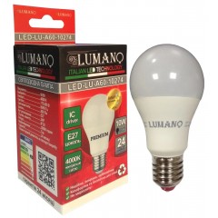 Лампа світлодіодна LED Lumano A60 E27 10W 4000K 900Lm 10274 нейтральний білий