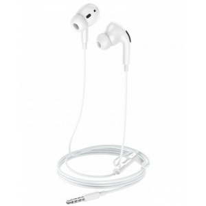 Навушники HOCO M101 Pro Crystal sound wire-controlled earphones with microphone White new