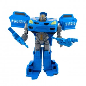 Робот-трансформер Тaikongshenrs зі зброєю 20 см блакитний