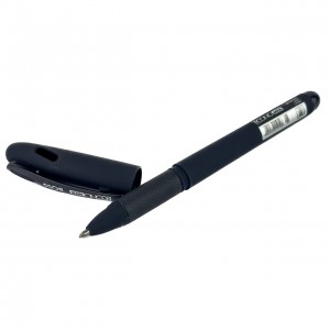 Ручка гелева чорна Economix Е11914-01 Boss 1 мм