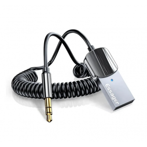 Bluetooth ресивер ESSAGER Bluetooth 5.0 Aux Adapter Car Wireless Receiver USB to 3.5mm new