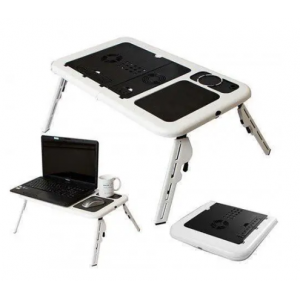 Складной столик-подставка для ноутбука с кулером E-table LD09